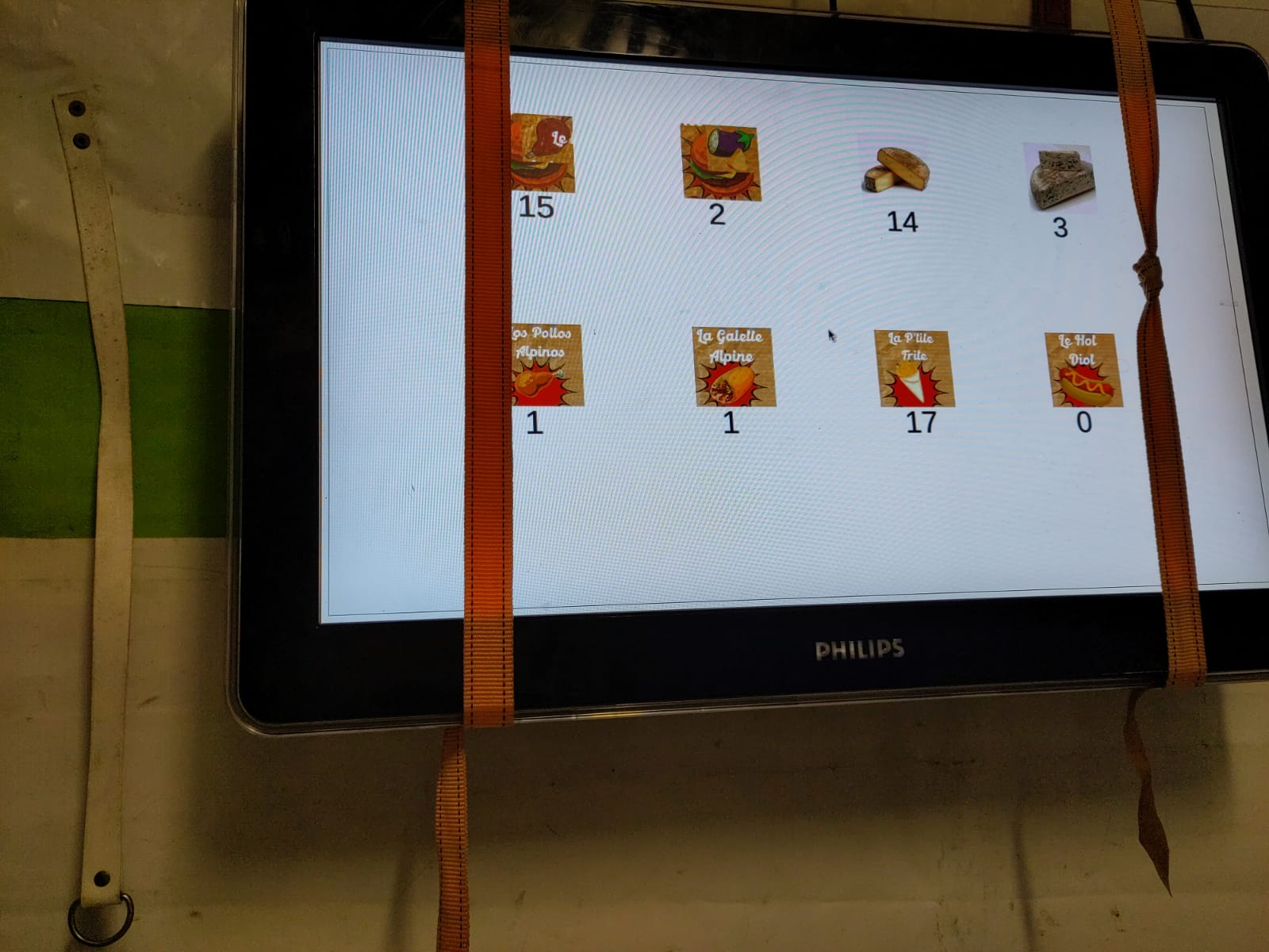 Le bar de la guinguette